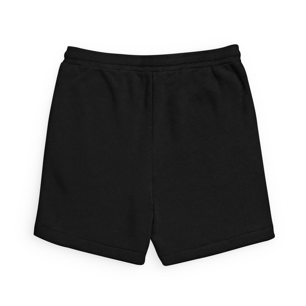 Project Car Garage Logo Sweatshorts — Black Casual Auto Enthusiast Shorts