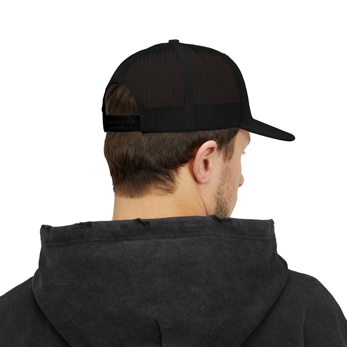 OG Project Car Garage Snapback Trucker Cap — Japanese Script Racing Hat